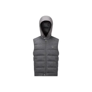 Moncler Vests Men Gray