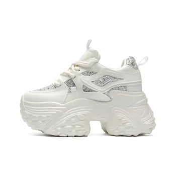 ZHR Bright Life Abrasion Resistant Coverage Low Top Chunky Sneakers Women's