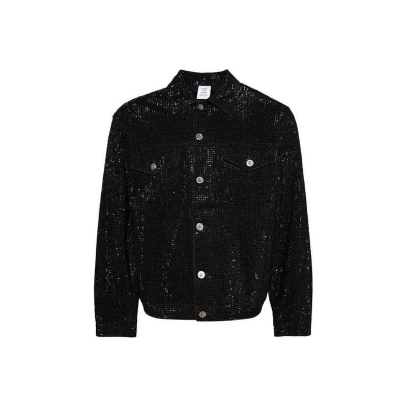 Vetements Iced Out Denim Jacket-0