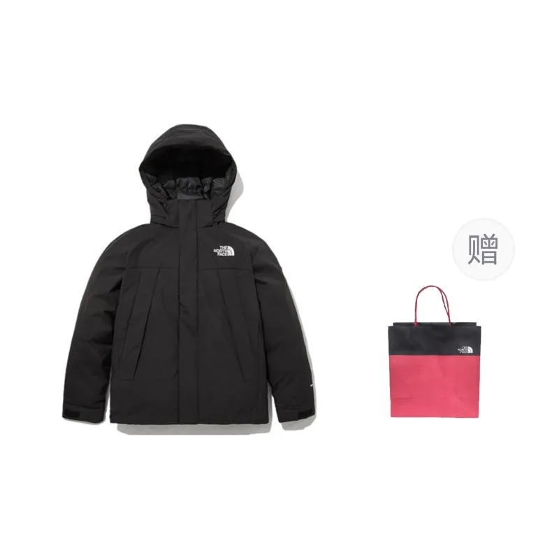THE NORTH FACE Jacket Unisex Black Shopping Bag Included-0