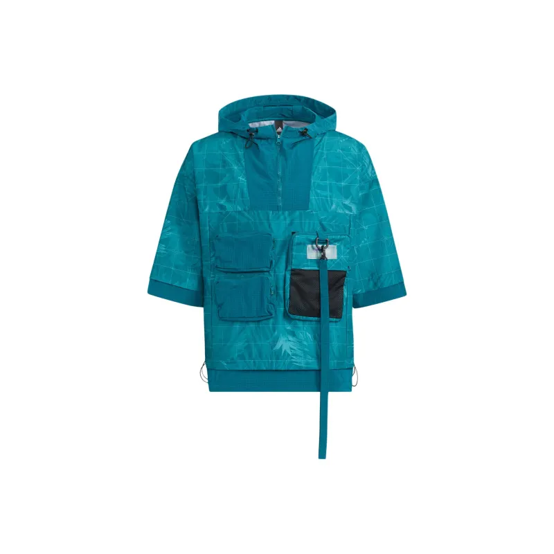 Adidas Exlayer Woven Jackets Coats Men's Water Duck Green-0