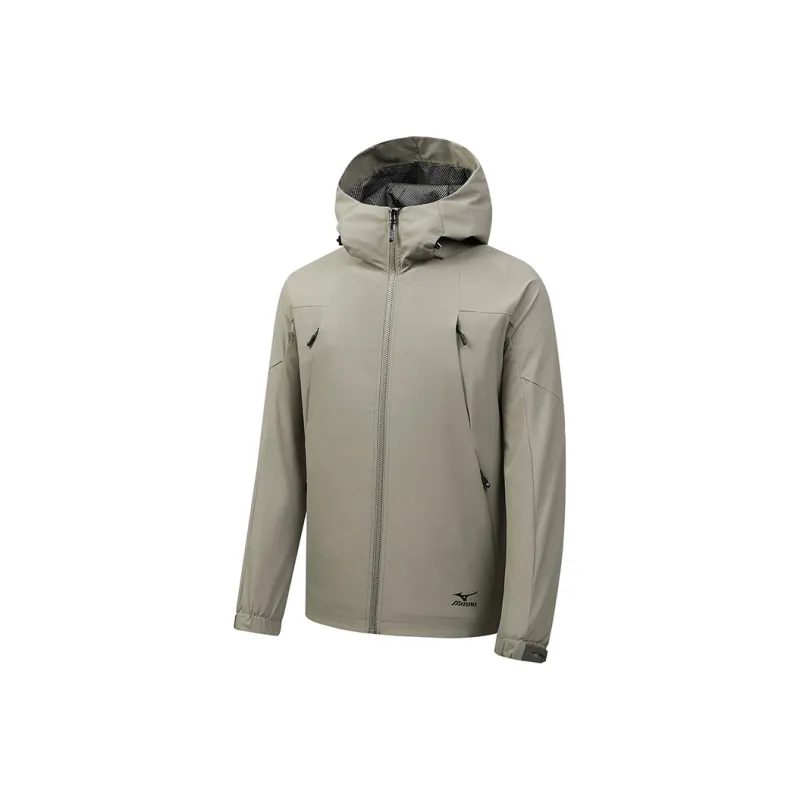 Mizuno Hiking Water Resistant Windproof Breathable Warm Windbreaker Jacket Unisex-0