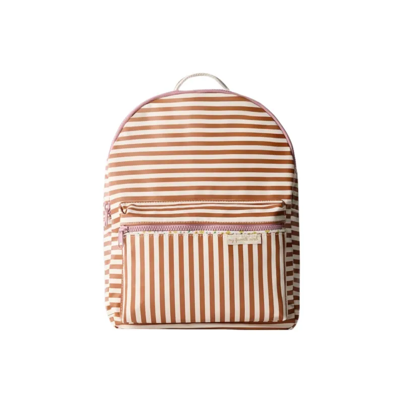 ZARA Polyurethane Backpack Kids' Brown-0