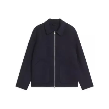ARKET Jackets Men Dark Blue