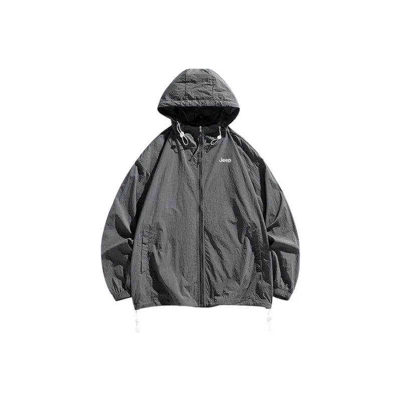 Jeep Super Light Breathable Quick Dry UV Protection Long Sleeved Sun Protection Clothing Unisex-23
