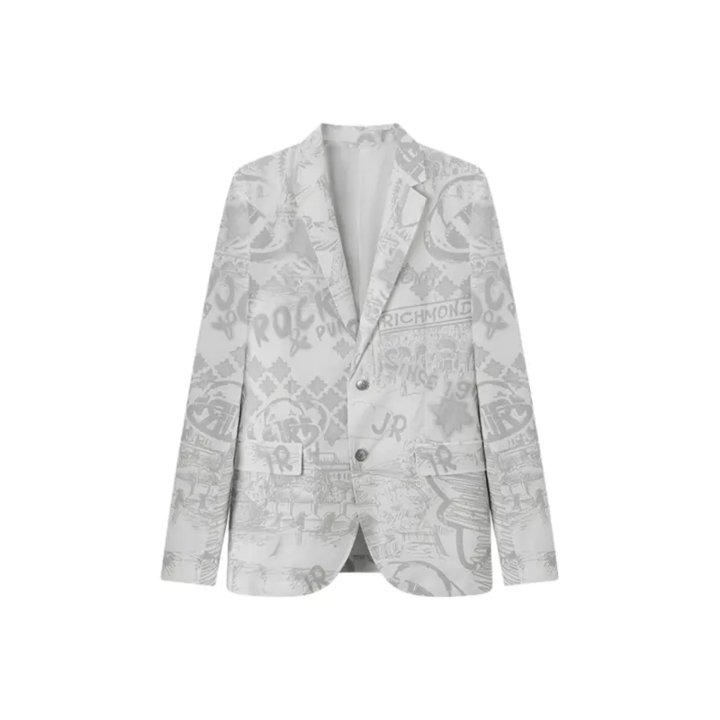 JOHN RICHMOND SS25 Business Suit Men's Raw White-0