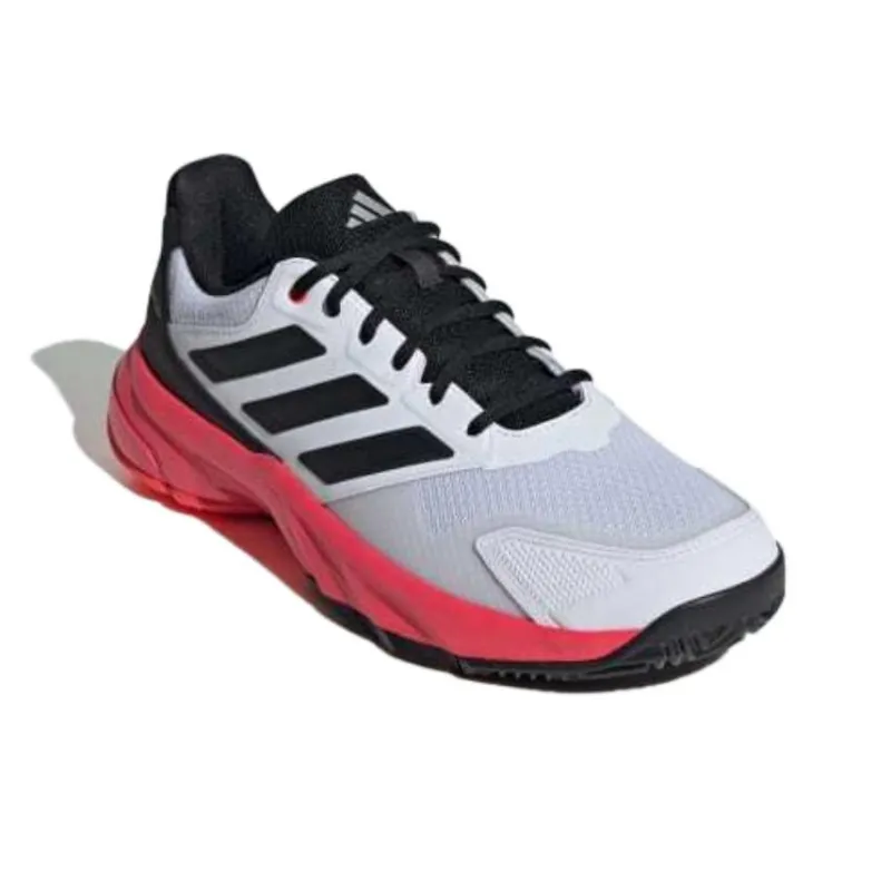 CourtJam Adidas Control 3 'White Black Lucid Red'-2
