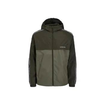 JACK JONES· Jackets & Coats Men's Olive Green