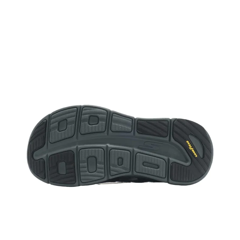 Skechers Max Cushioning Premier 2.0 One Strap Sandals Men's Black-4