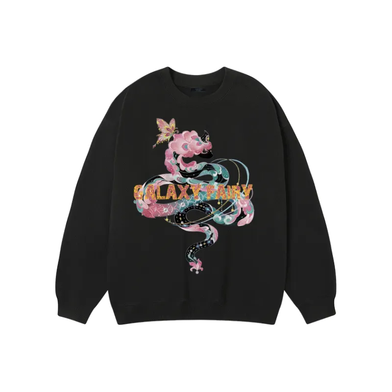 GALAXY FAIRY Sweatshirt Unisex Black-0