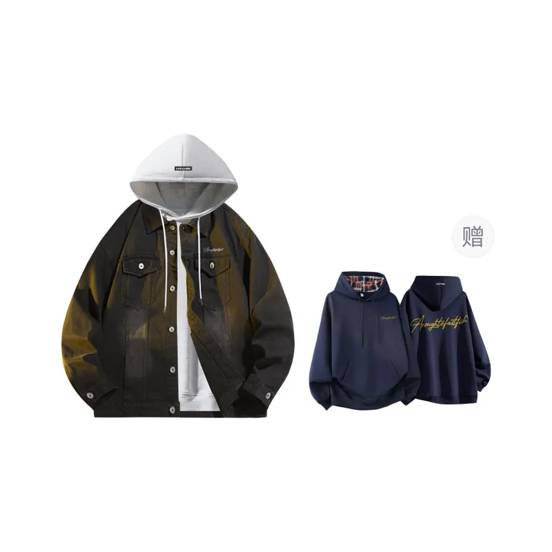FASTFISH Denim Jackets Unisex-12