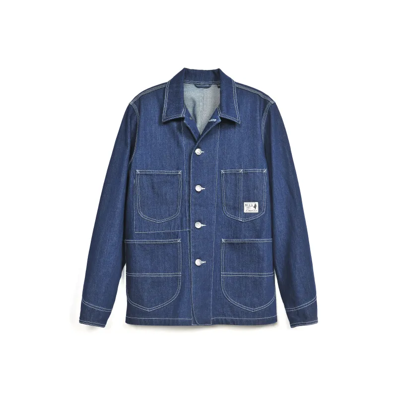 MCS Denim Jacket Men's Navy Blue-0