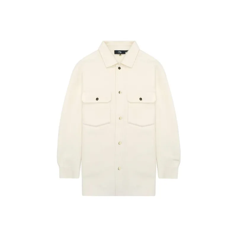 LI-NING 1990 Classic Collection Jackets Men Ivory-0