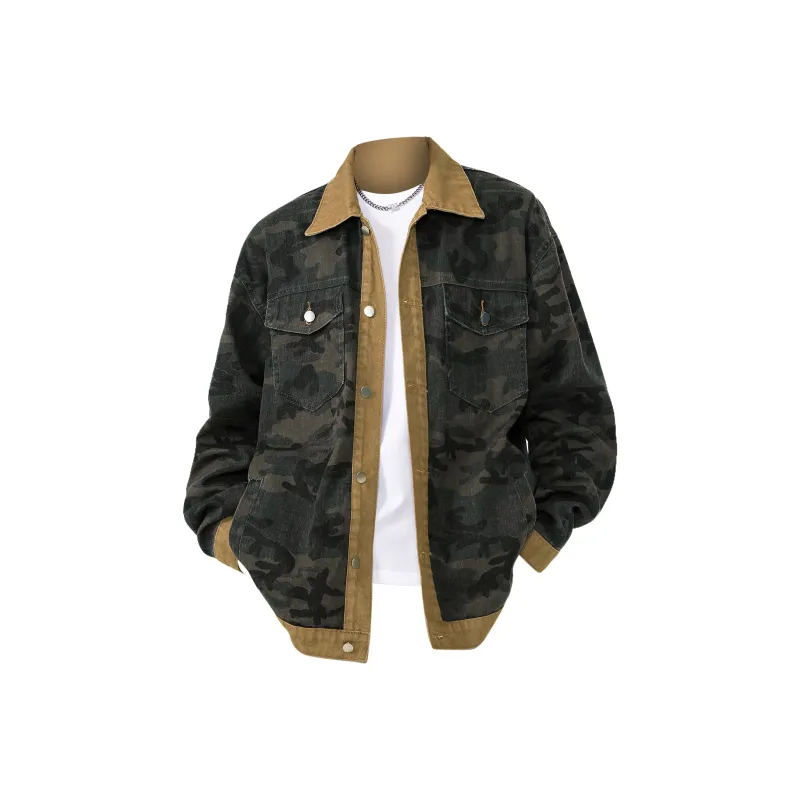SWAMP AREA Denim Jacket Unisex Black-3