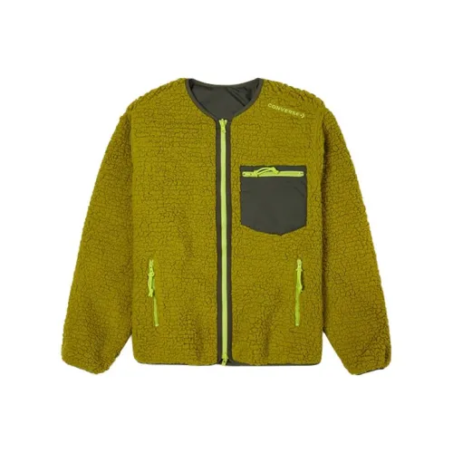 Converse Velvet Jackets Unisex Green