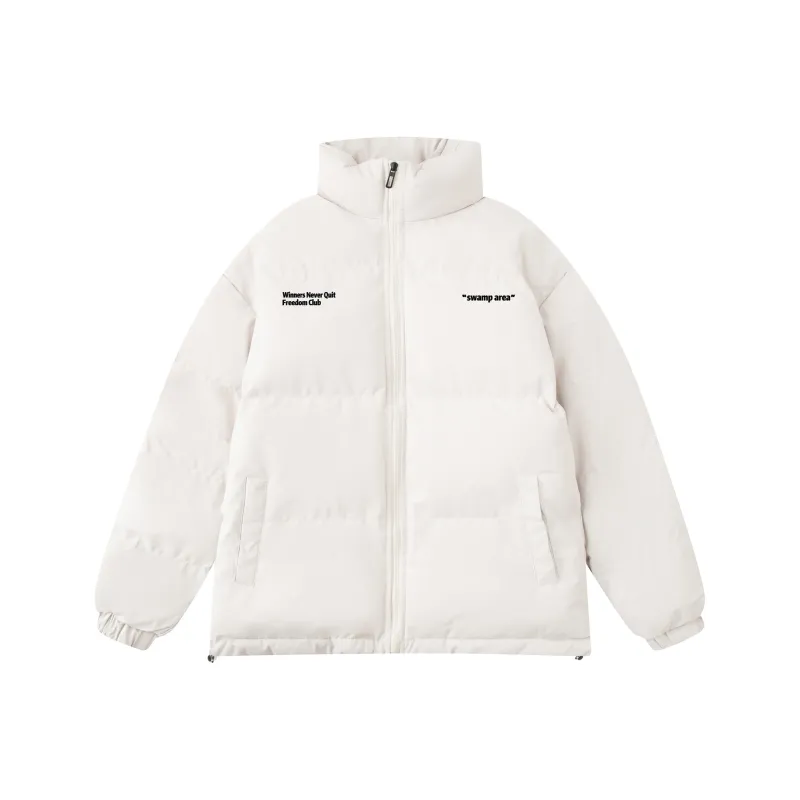 SWAMP AREA Puffer Jackets Unisex-3