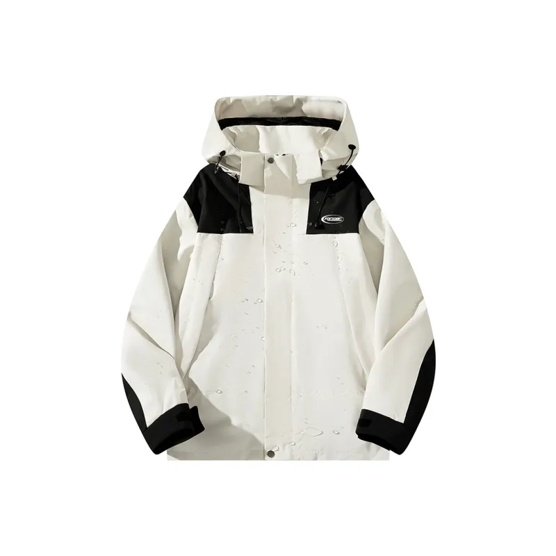 FORIDER Water Repellent Rainproof Windproof Windbreaker Coats Unisex-0