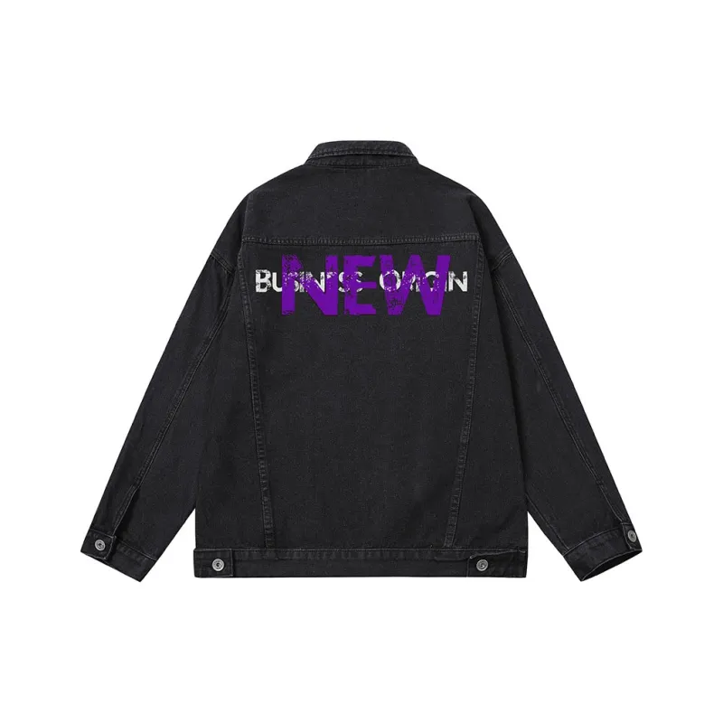 New Business Origin Denim Jacket Unisex-4
