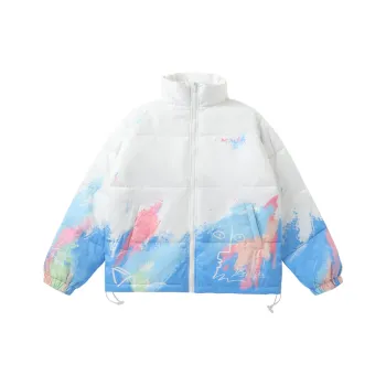 LAMLICKA Puffer Jacket Unisex White