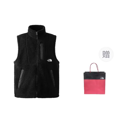 THE NORTH FACE Vest Men's Black Shopping Bag Included