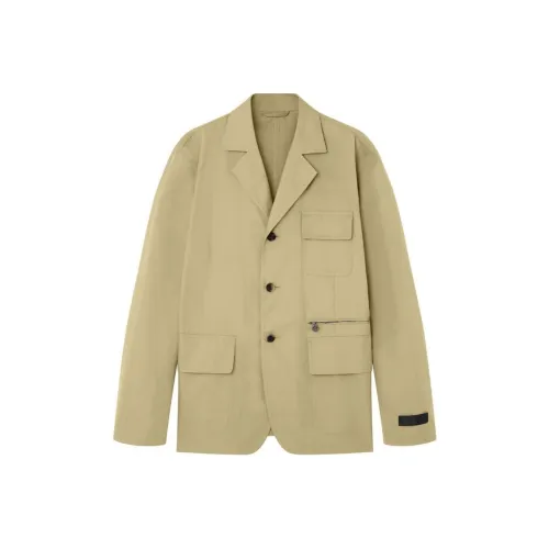 VERSACE Flap Pocket Single Breasted Tailored Blazer