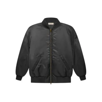 Fear Of God Puffer Jackets Unisex Black