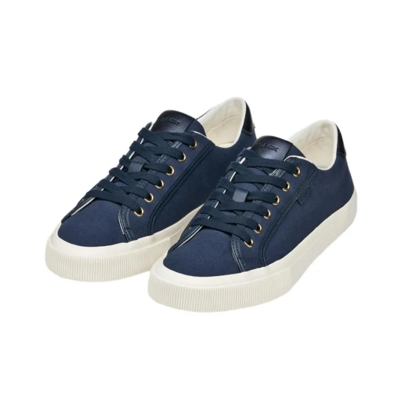 GEOX Emmeleny Abrasion Resistant Low Top Skateboard Shoes Women's Blue-2