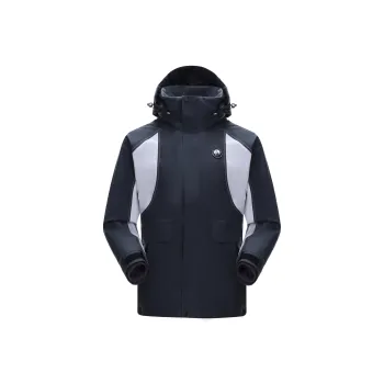 Panda Carefree Play Series Water Resistant Windproof Breathable Wear Resistant Windbreaker Jacket Unisex