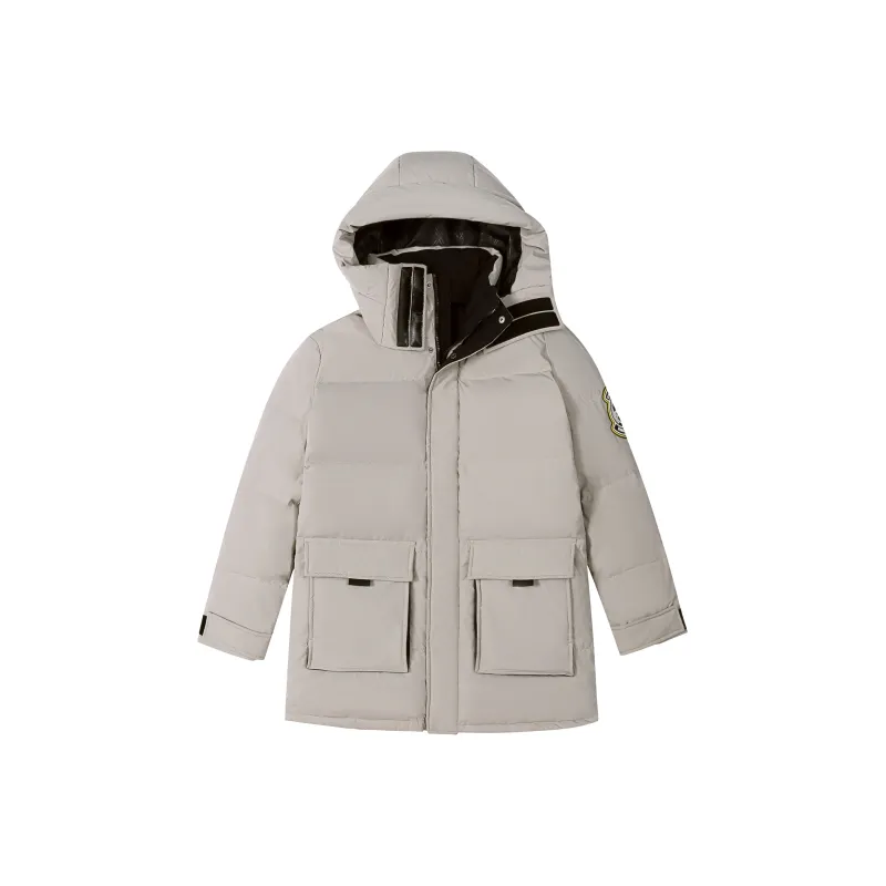 CAMEL Warm Fleece Series Down Jacket Men's-2
