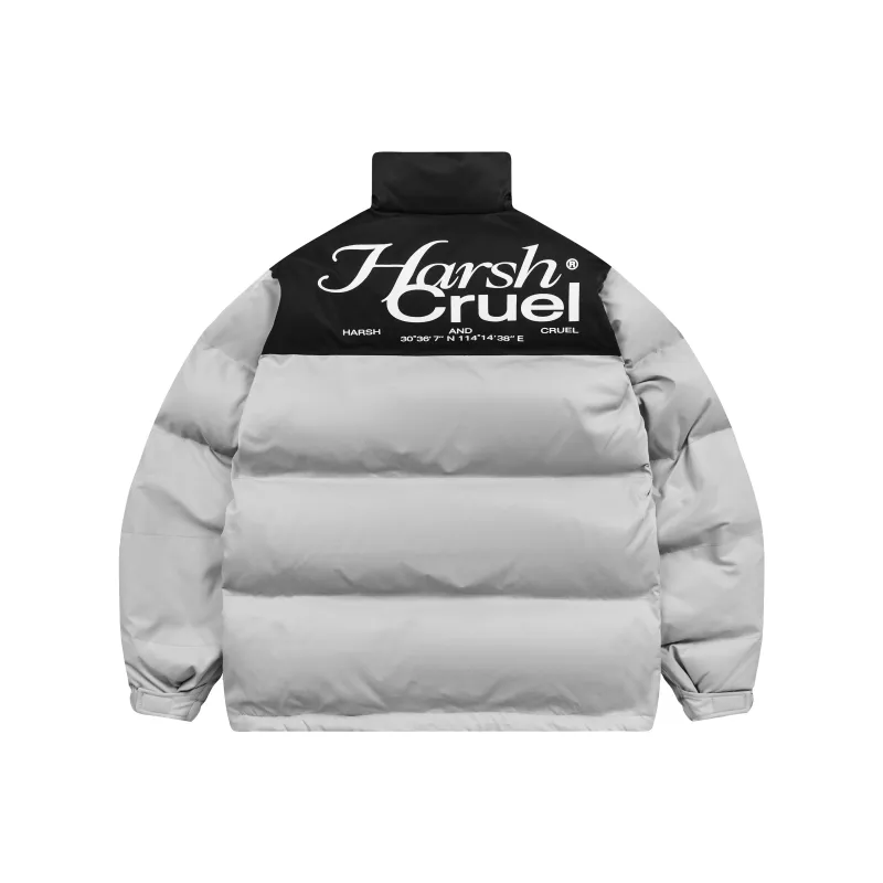 HARSH AND CRUEL Puffer Jackets Unisex-12