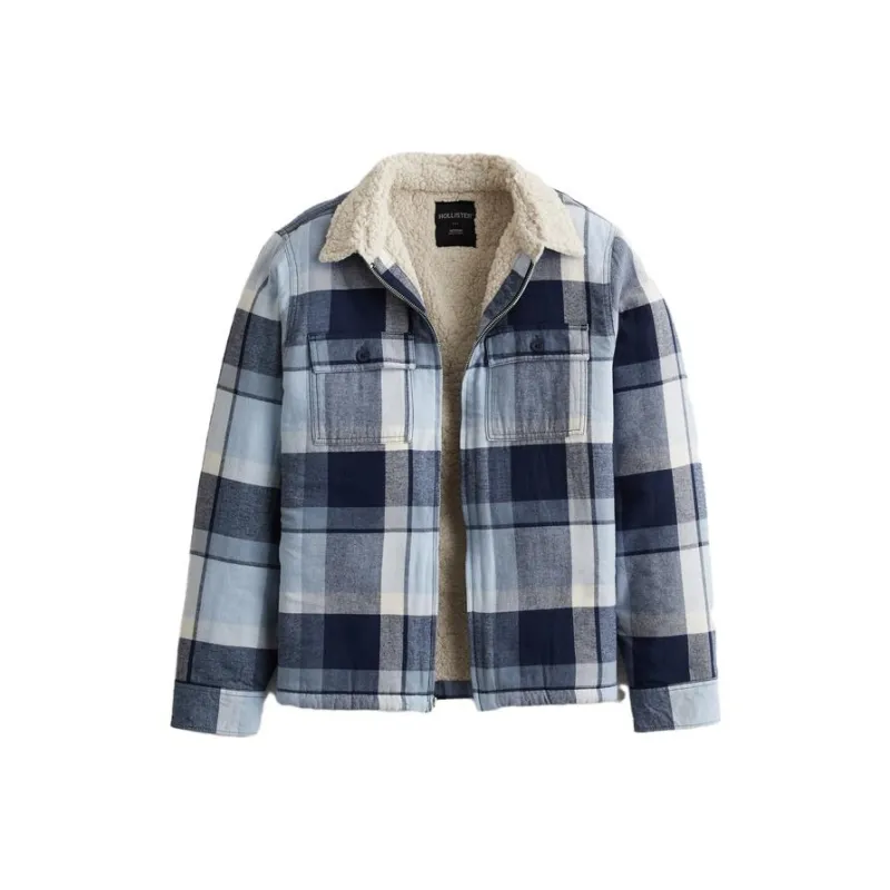 Hollister Jackets Men Blue-0