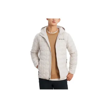 Columbia Delta Ridge Down Jackets Unisex Ecru