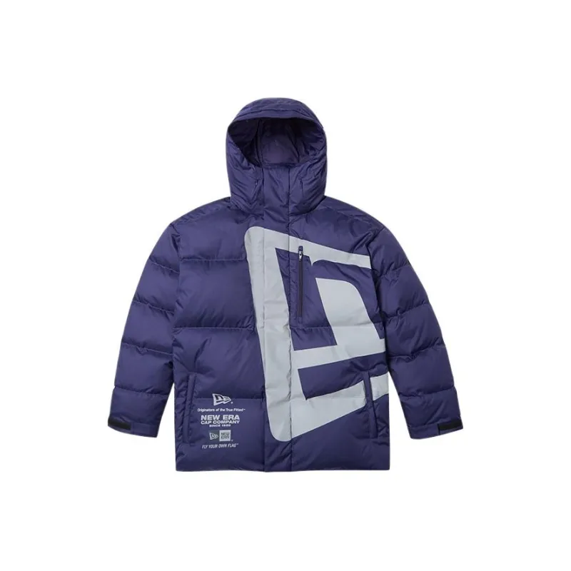New Era Down Jackets Unisex Purple-0