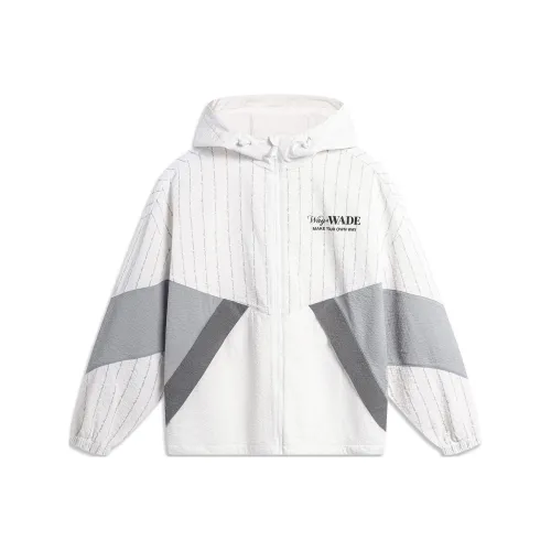 LiNing Sun Protection Clothing Men's Standard White All Over Print