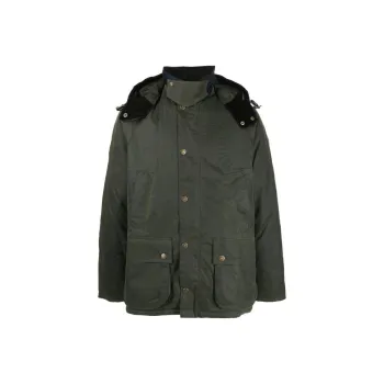 BARBOUR Coats Men Green