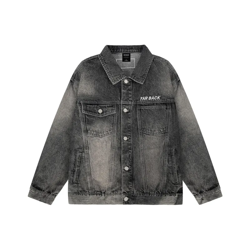 FAR BACK Denim Jackets Unisex-0