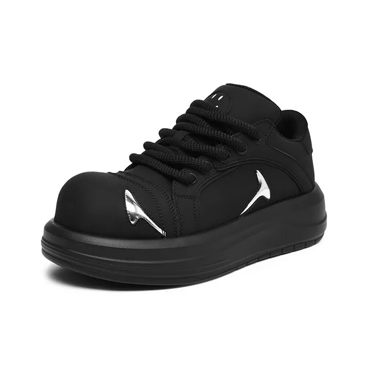 MOMGOG Abrasion Resistant Height Increasing Low Top Casual Shoes Unisex-1