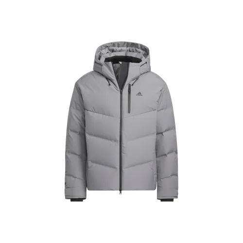 Adidas Down Jackets Unisex Gray