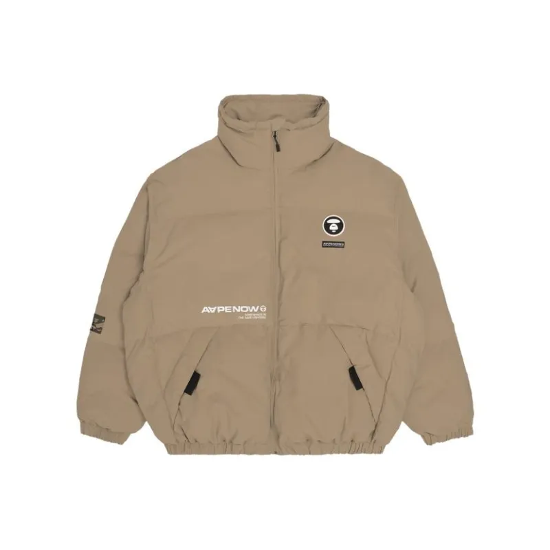 Aape Logo patch Padded Jacket-0