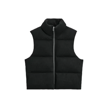 ZARA Vests Men Black