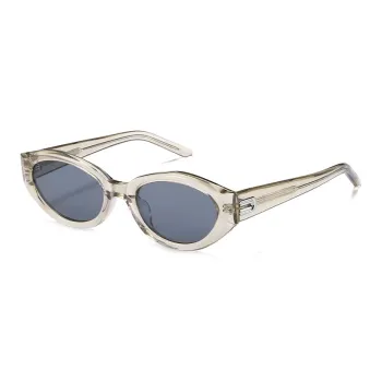 JIANGDAREN Plate Frame Cat Eye Sunglasses Unisex