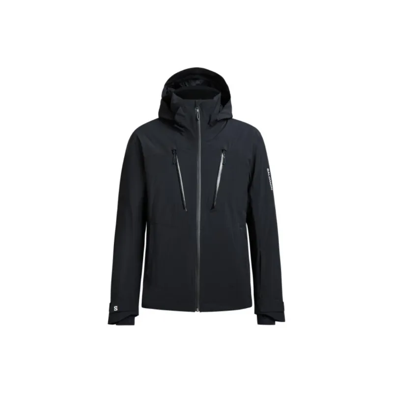 SALOMON BRILLIANT FW24 Jackets Coats Men's Pitch Black-0