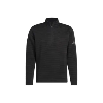 Adidas Free Shipping With AdiClub Ultimat365 Dwr Textured Quarter Zip Pullover