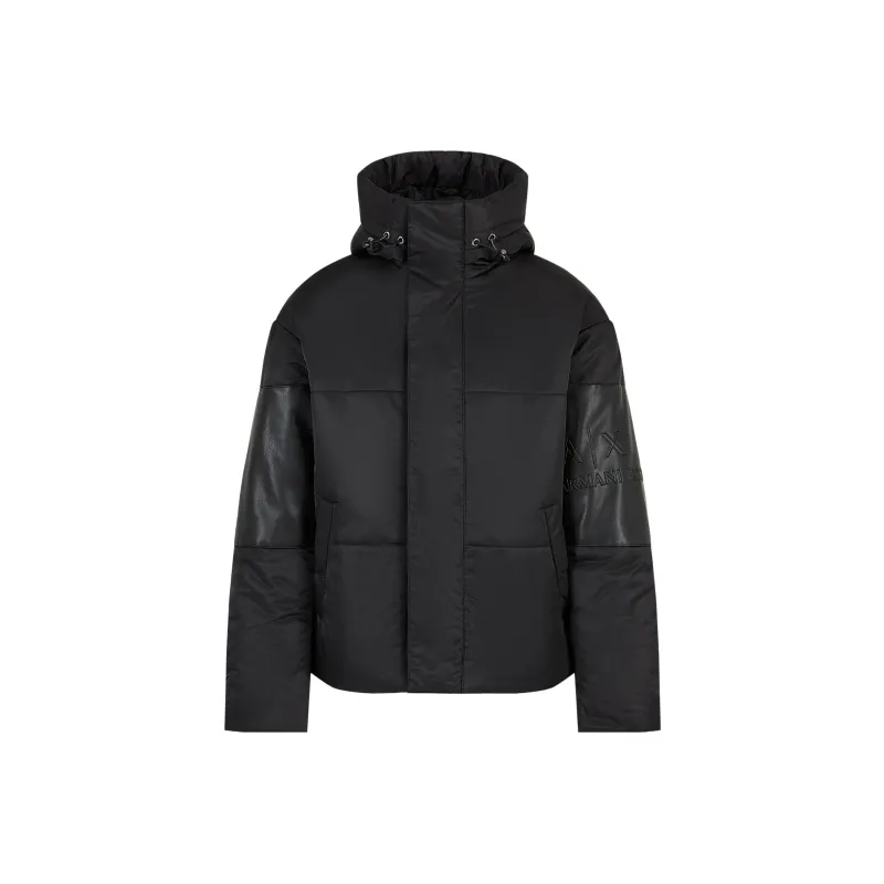 ARMANI EXCHANGE Puffer Jackets Men Black-0