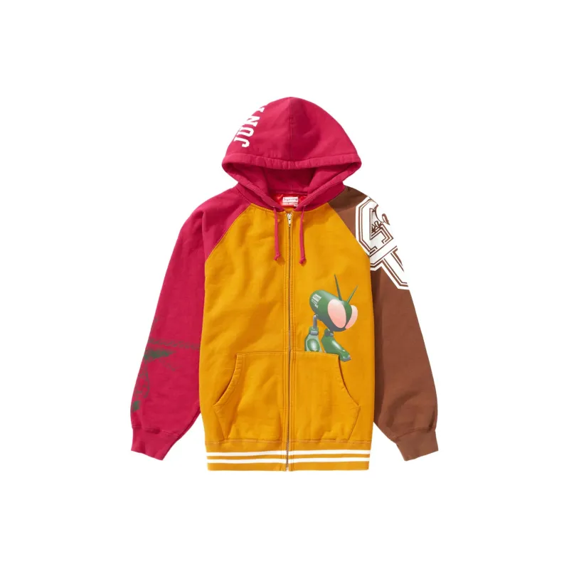 Supreme Junya Watanabe Cdg Man Zip Up Hooded Sweatshirt-2