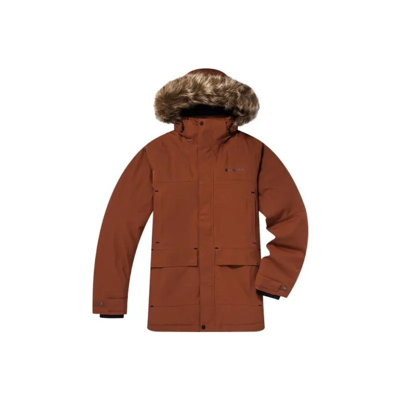 Columbia Down Jackets Men Red Brown-0