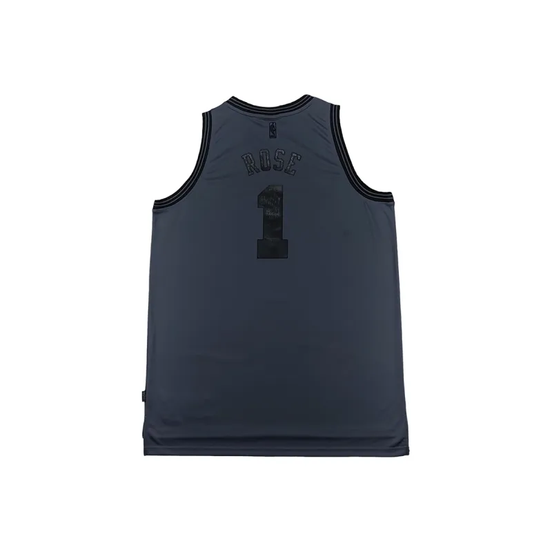 Adidas x NBA Chicago Bulls SWINGMAN Fan Edition Basketball Jersey Unisex Dark Gray-1