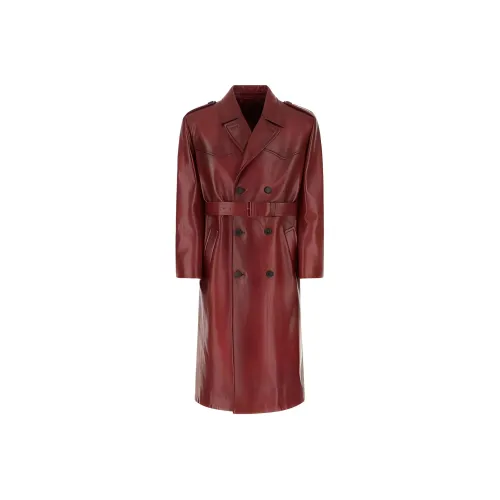 PRADA Coats Men Red
