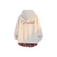 Heather Gray & Red-Fleece-Lined