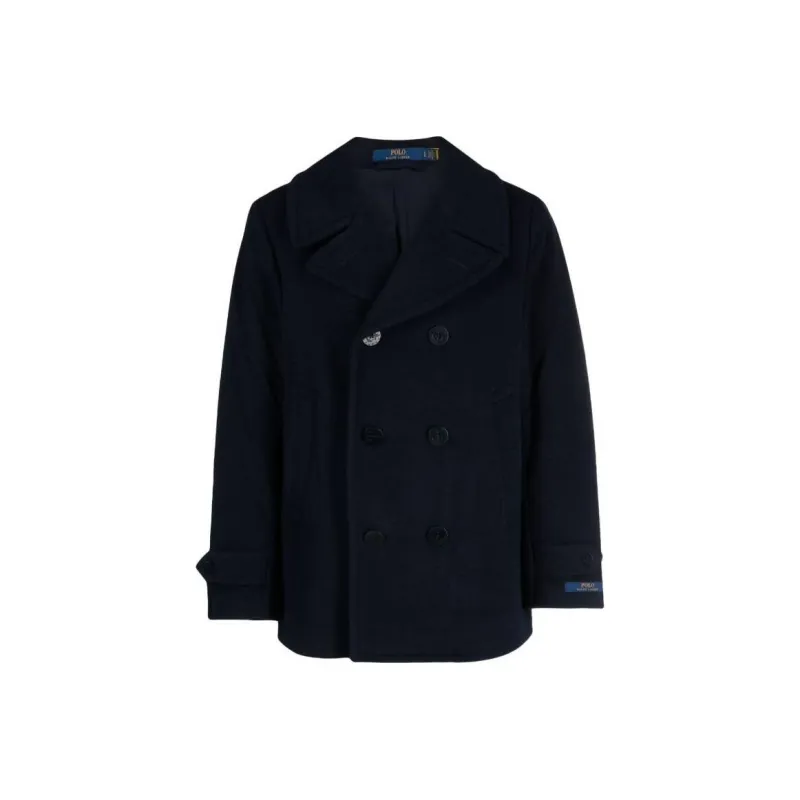Ralph Lauren Double breasted Velvet Coat-0
